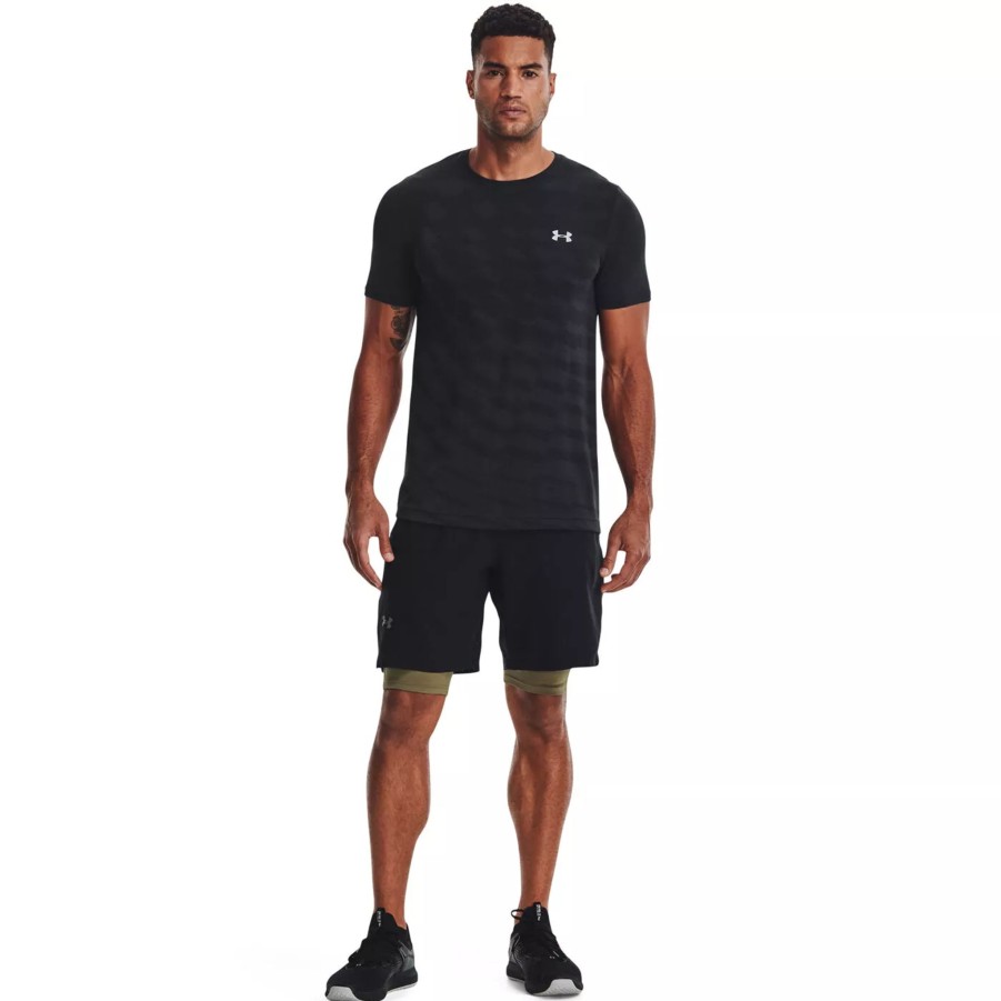 Krotkie Spodenki Meskie UNDER ARMOUR | Meskie Spodenki Under Armour Ua Vanish Woven 8In Shorts 1370382-001 Czarny