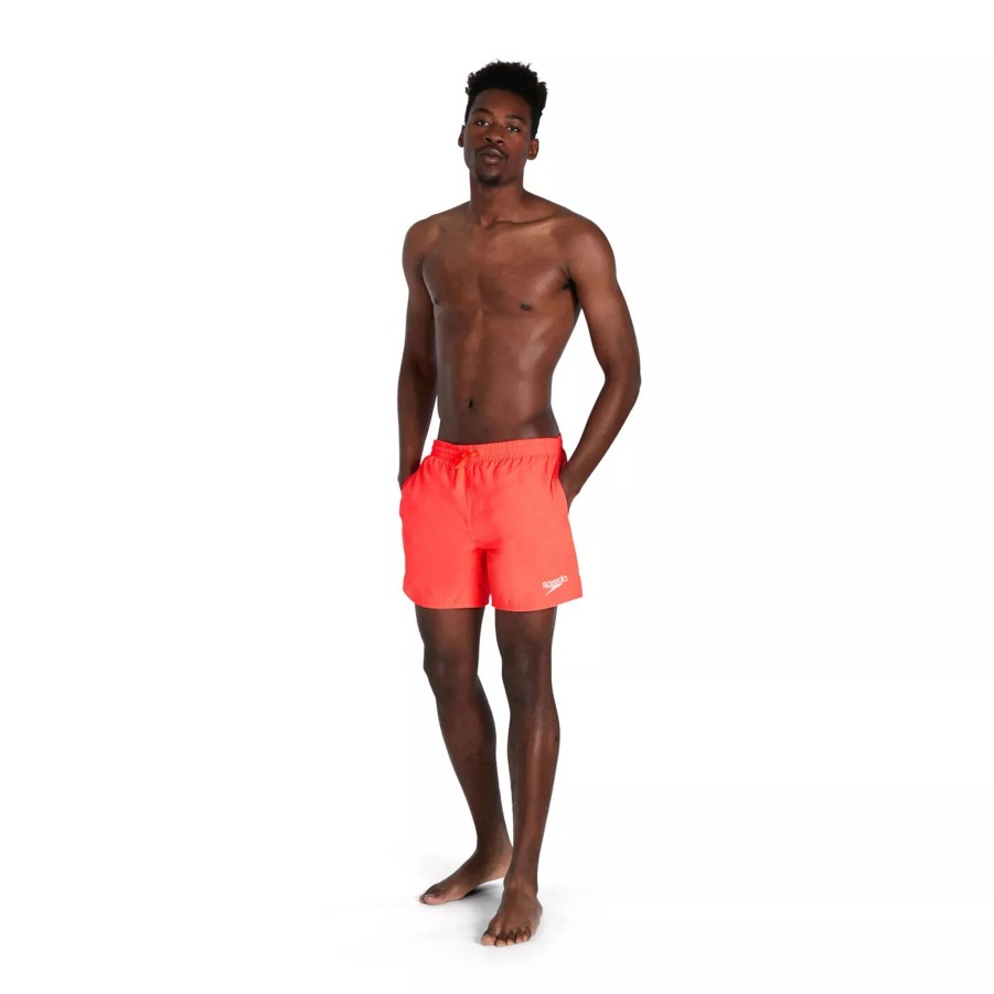 Szorty I Bokserki Kapielowe Meskie SPEEDO | Meskie Szorty Speedo Essentials 16" Watershort Am 8-124331740 Czerwony