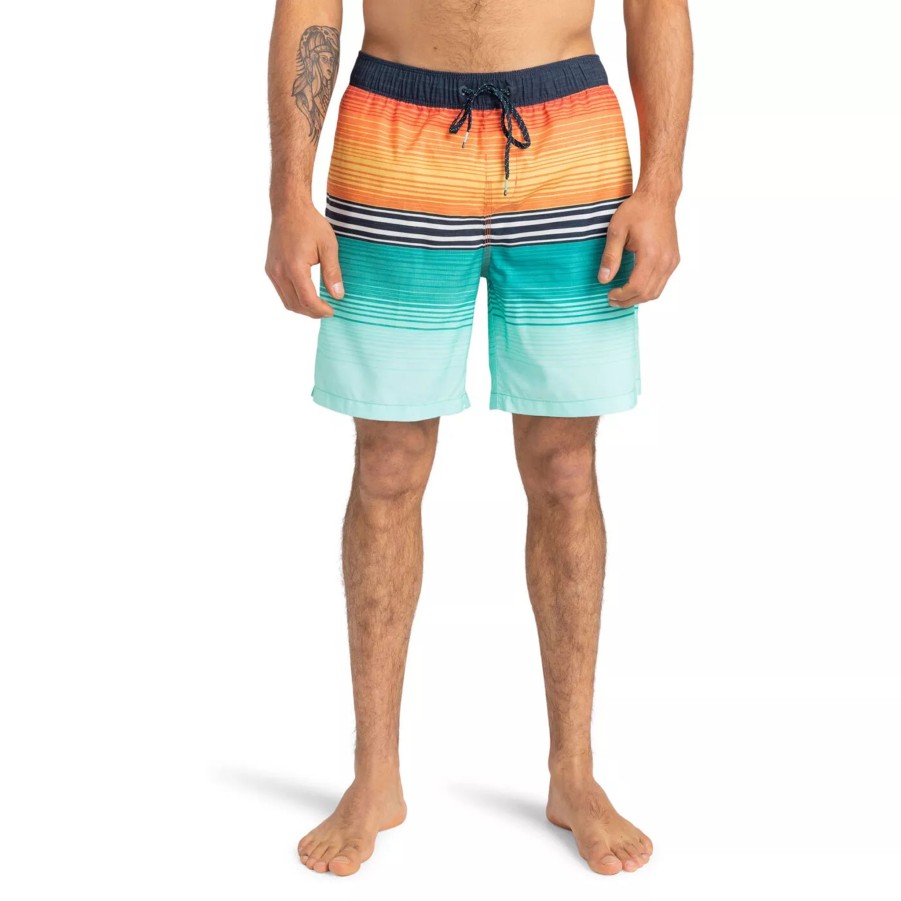 Szorty I Bokserki Kapielowe Meskie BILLABONG | Meskie Szorty Billabong All Day Stripe M Jamv Ebyjv00103-Mnt Niebieski