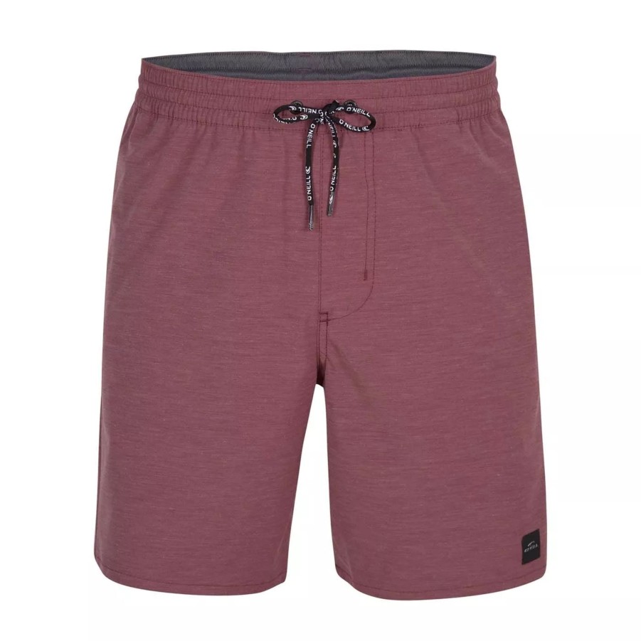 Szorty I Bokserki Kapielowe Meskie O'NEILL | Meskie Szorty O'Neill All Day Solid Hybrid Shorts 2800048-13013 Bordowy