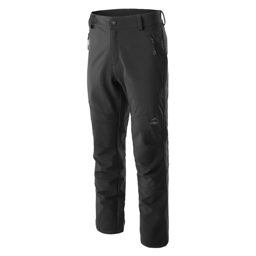 Spodnie Meskie ELBRUS | Meskie Spodnie Elbrus Leland Ii M000146389 Czarny