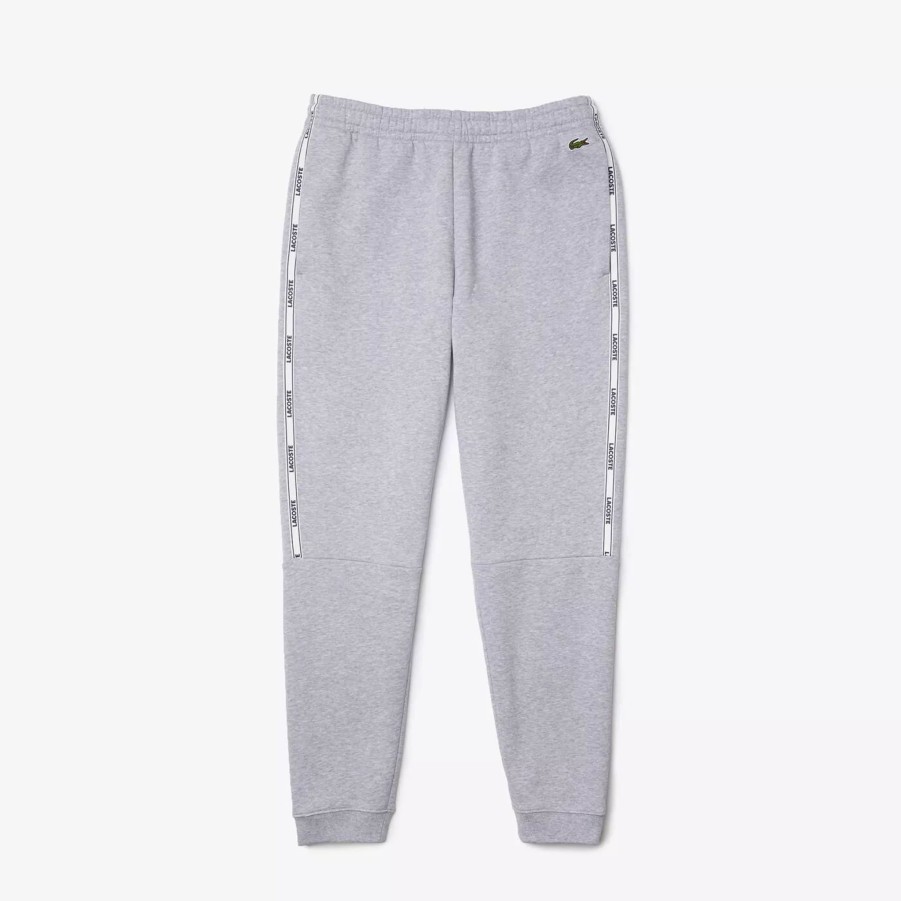 Spodnie Meskie LACOSTE | Meskie Spodnie Lacoste Tracksuit Trousers Xh1208.Cca Szary