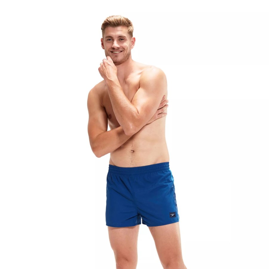 Szorty I Bokserki Kapielowe Meskie SPEEDO | Meskie Szorty Speedo Retro 13" Watershort Am 8-1243615497 Niebieski