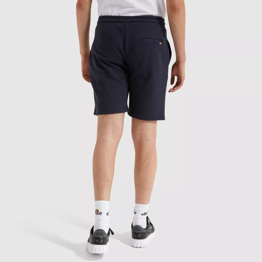 Krotkie Spodenki Meskie ELLESSE | Meskie Szorty Ellesse Silvan Fleece Short Shf09162-6-15743 Granatowy