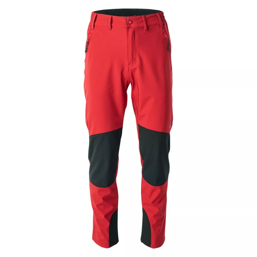 Spodnie Meskie ELBRUS | Meskie Spodnie Elbrus Amboro M000176929 Czerwony