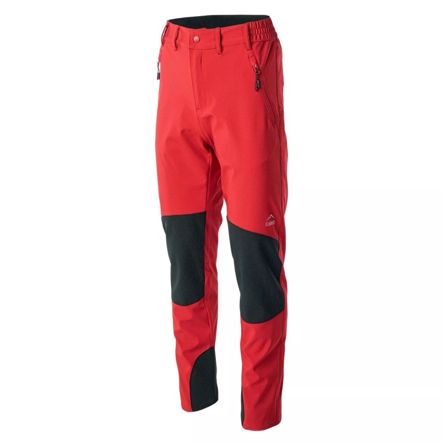 Spodnie Meskie ELBRUS | Meskie Spodnie Elbrus Amboro M000176929 Czerwony