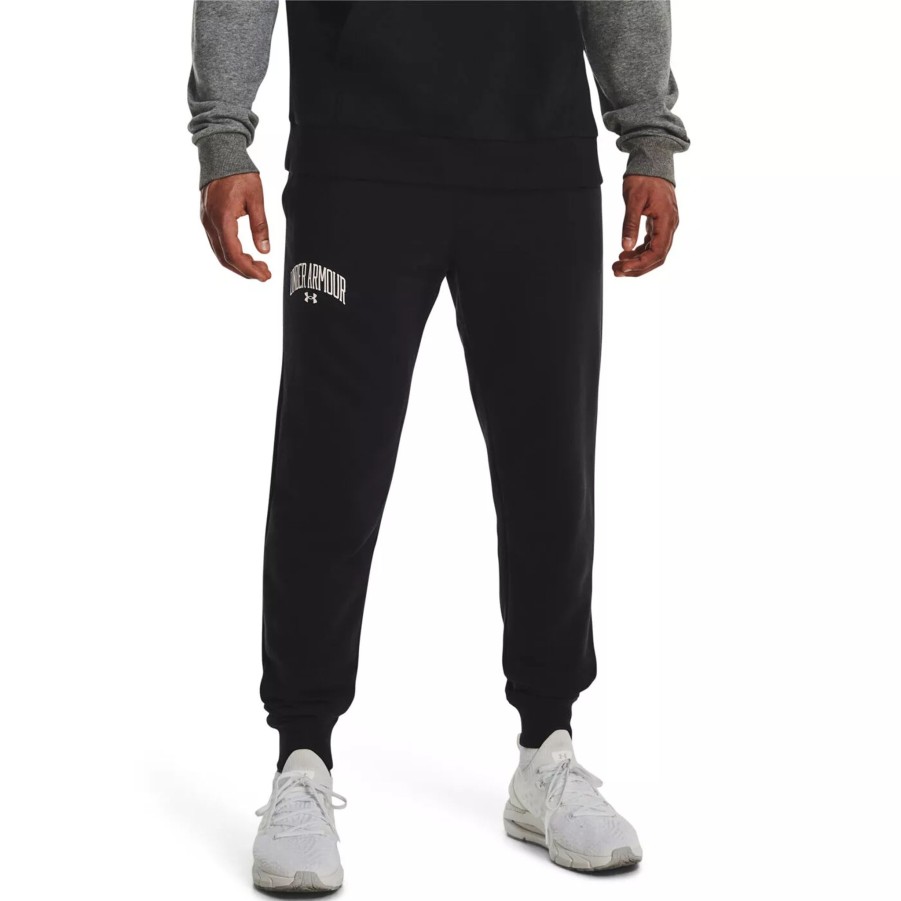 Spodnie Meskie UNDER ARMOUR | Meskie Spodnie Under Armour Ua Rival Flc Wm Jogger 1373374-001 Czarny