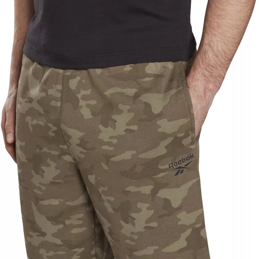 Krotkie Spodenki Meskie REEBOK | Meskie Spodenki Reebok Id Camo Short Hm7256 Zielony