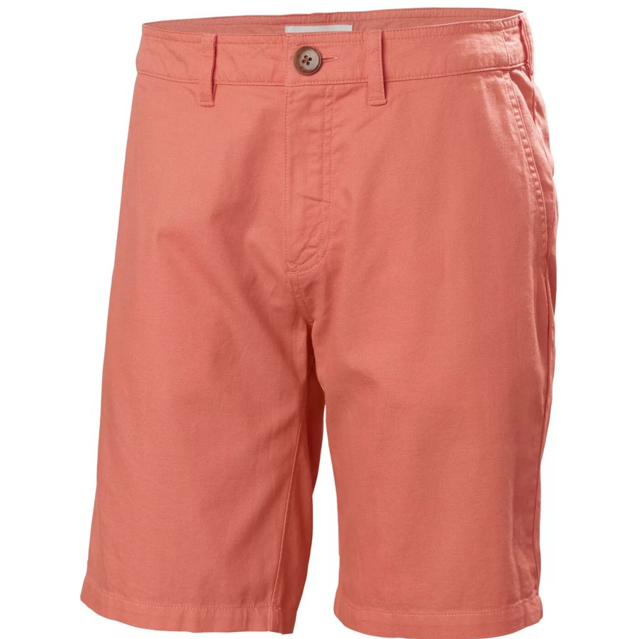 Krotkie Spodenki Meskie HELLY HANSEN | Meskie Spodenki Helly Hansen Dock Shorts 10" 34275_284 Pomaranczowy