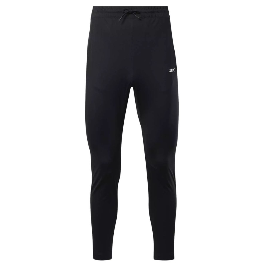 Spodnie Meskie REEBOK | Meskie Spodnie Reebok Wor Knit Pant Fj4057 Czarny