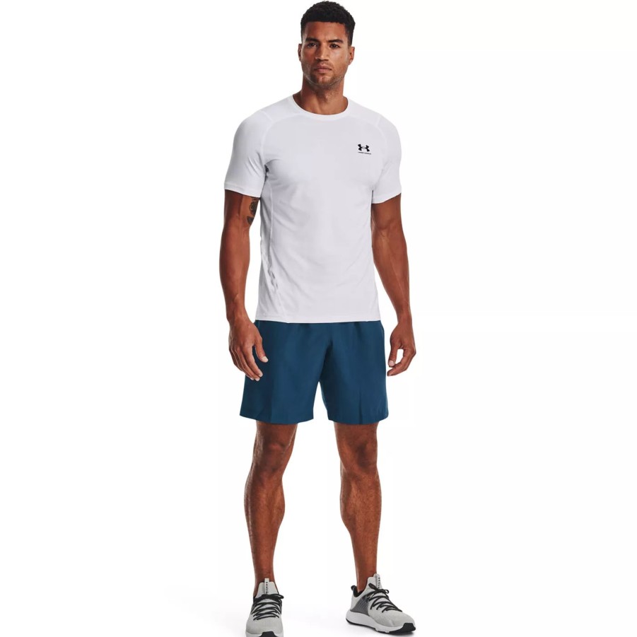 Krotkie Spodenki Meskie UNDER ARMOUR | Meskie Spodenki Under Armour Ua Woven Graphic Shorts 1370388-437 Niebieski