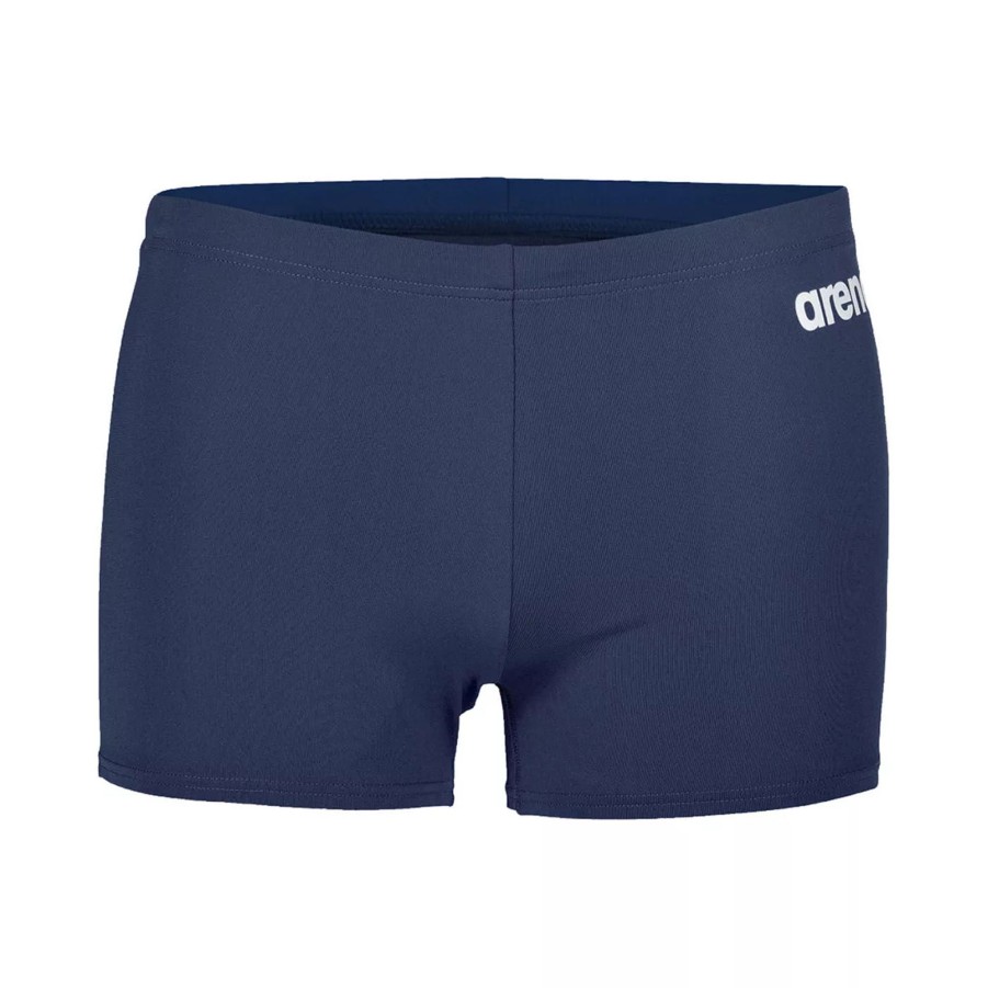 Szorty I Bokserki Kapielowe Meskie ARENA | Meskie Bokserki Kapielowe Arena Men'S Team Swim Short Solid 004776/750 Granatowy