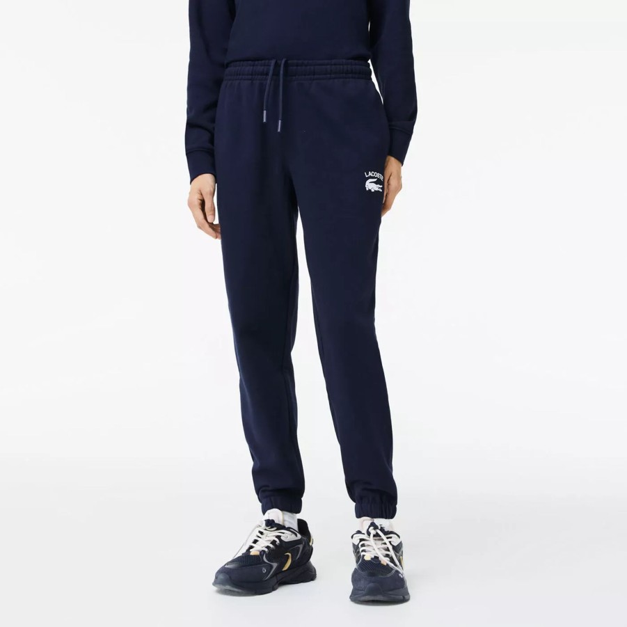 Spodnie Meskie LACOSTE | Meskie Spodnie Lacoste Tracksuits & Track Trousers Xh9657.166 Granatowy