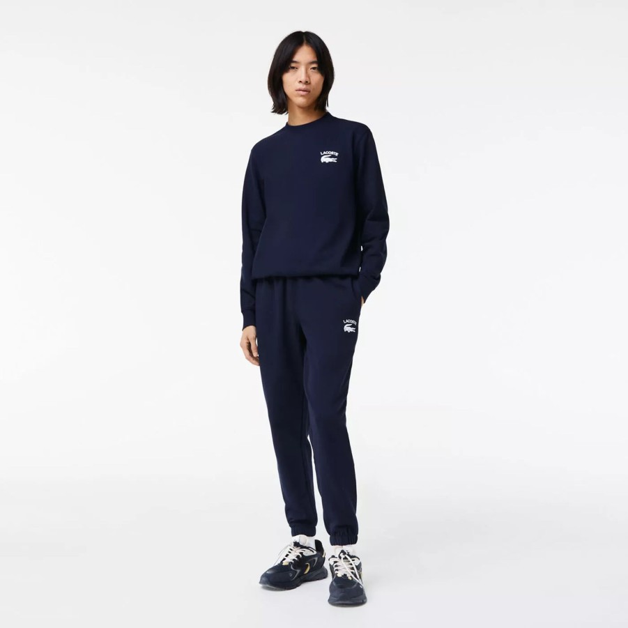 Spodnie Meskie LACOSTE | Meskie Spodnie Lacoste Tracksuits & Track Trousers Xh9657.166 Granatowy