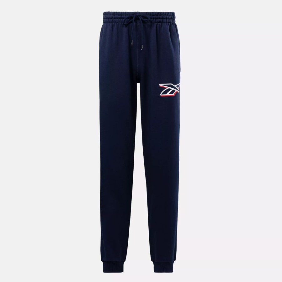 Spodnie Meskie REEBOK | Meskie Spodnie Reebok Ri Logo Jogger In1685 Granatowy