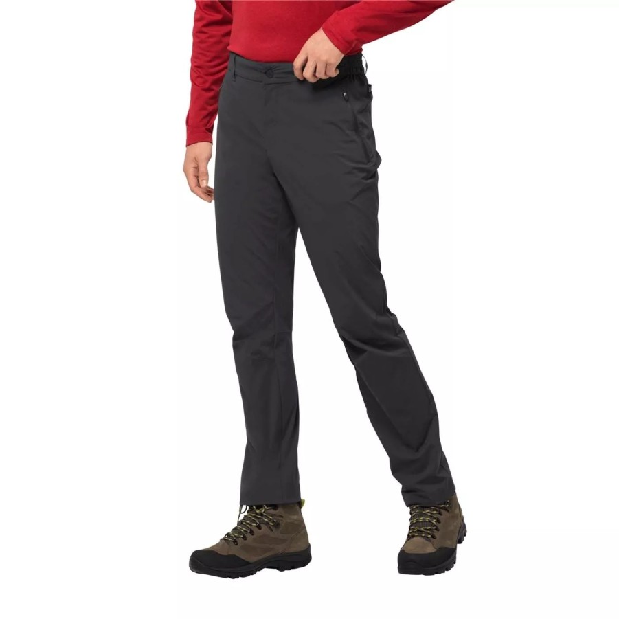 Spodnie Meskie JACK WOLFSKIN | Meskie Spodnie Jack Wolfskin Peak Pant M 1507491-6000 Czarny