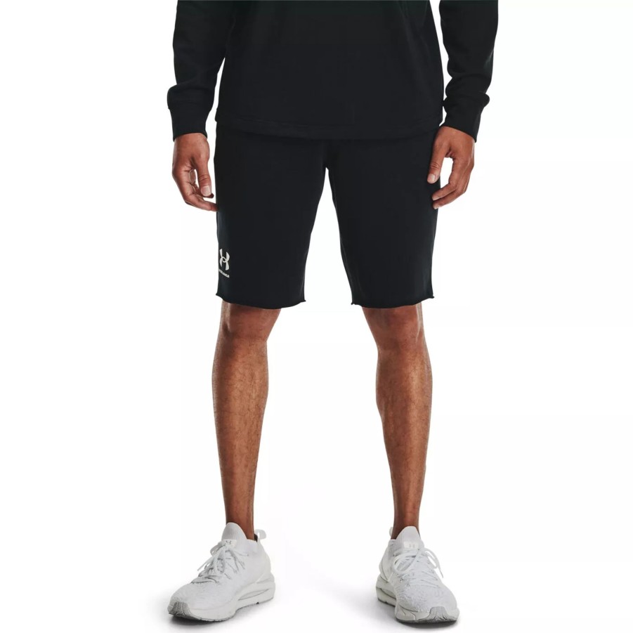 Krotkie Spodenki Meskie UNDER ARMOUR | Meskie Spodenki Under Armour Ua Rival Terry Short 1361631-001 Czarny