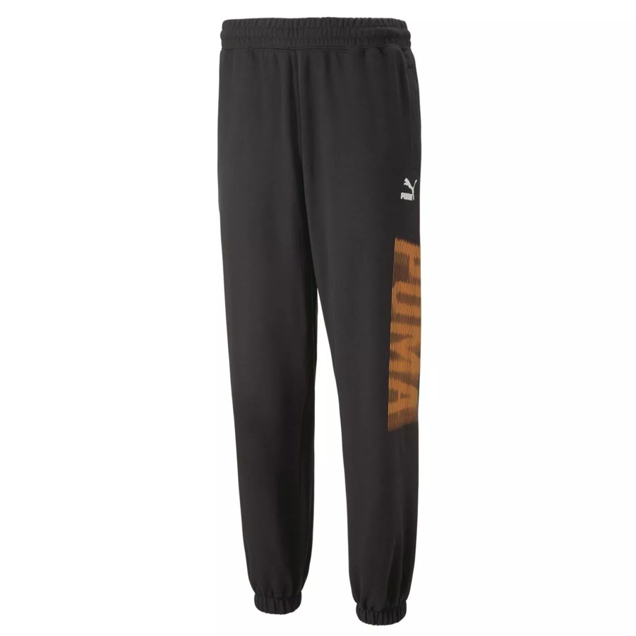 Spodnie Meskie PUMA | Meskie Spodnie Puma Swxp Sweatpants Tr 53824001 Czarny