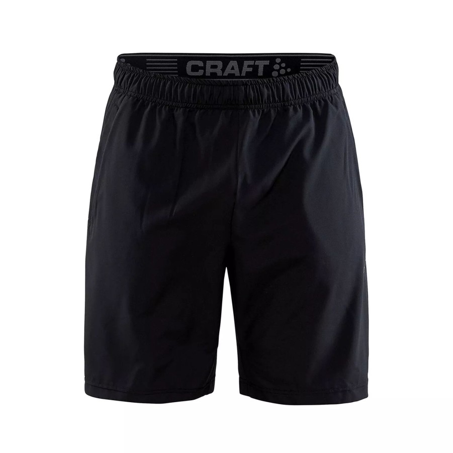 Krotkie Spodenki Meskie CRAFT | Meskie Spodenki Craft Core Charge Shorts M 1910262-999999 Czarny