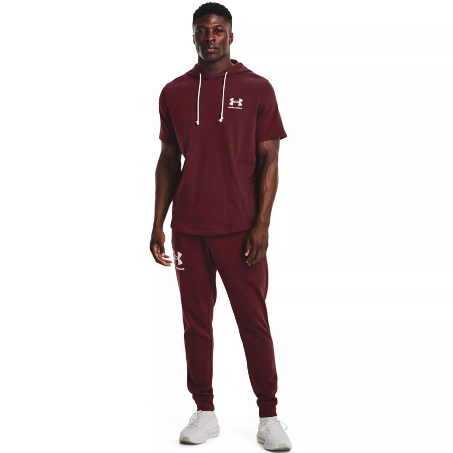 Spodnie Meskie UNDER ARMOUR | Meskie Spodnie Under Armour Ua Rival Terry Jogger 1361642-690 Czerwony