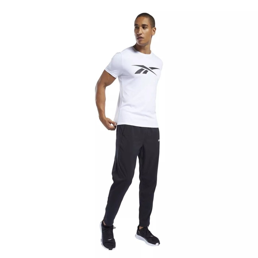 Spodnie Meskie REEBOK | Meskie Spodnie Reebok Wor Woven Pant Fj4060 Czarny