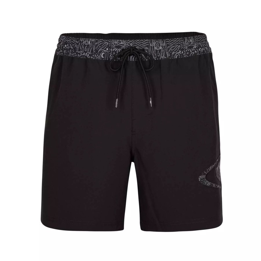 Szorty I Bokserki Kapielowe Meskie O'NEILL | Meskie Szorty O'Neill World Wave Shorts 2800002-19010 Czarny