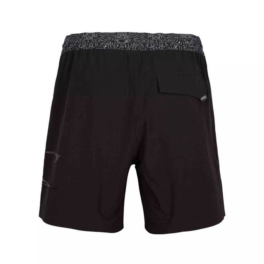 Szorty I Bokserki Kapielowe Meskie O'NEILL | Meskie Szorty O'Neill World Wave Shorts 2800002-19010 Czarny