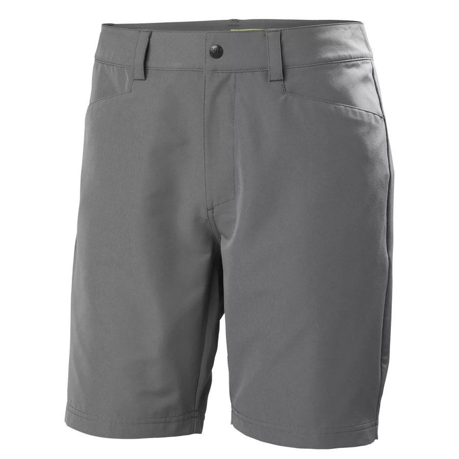 Krotkie Spodenki Meskie HELLY HANSEN | Meskie Spodenki Helly Hansen Hp Qd Club Shorts 10" 2.0 34271_971 Szary