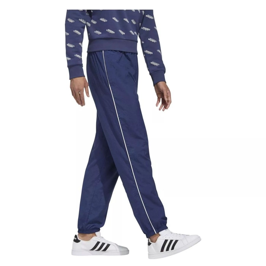 Spodnie Meskie ADIDAS | Meskie Spodnie Adidas M Fav Ts Tp Wv Fm6020 Granatowy