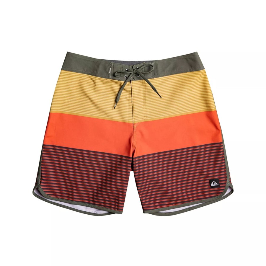 Szorty I Bokserki Kapielowe Meskie QUIKSILVER | Meskie Szorty Quiksilver Surfsilk M Bdsh Eqybs04778-Cqy6 Brazowy