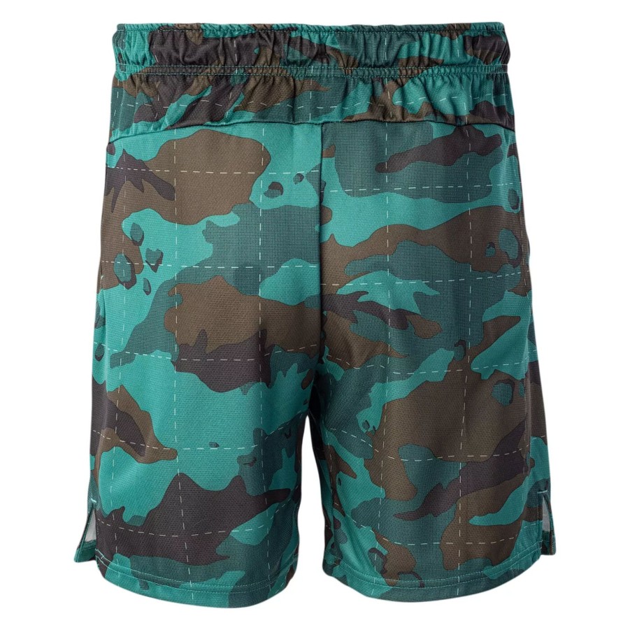 Krotkie Spodenki Meskie NIKE | Meskie Spodenki Nike M Nk Df Camo Aop Short 5.0 Dd1739-350 Zielony