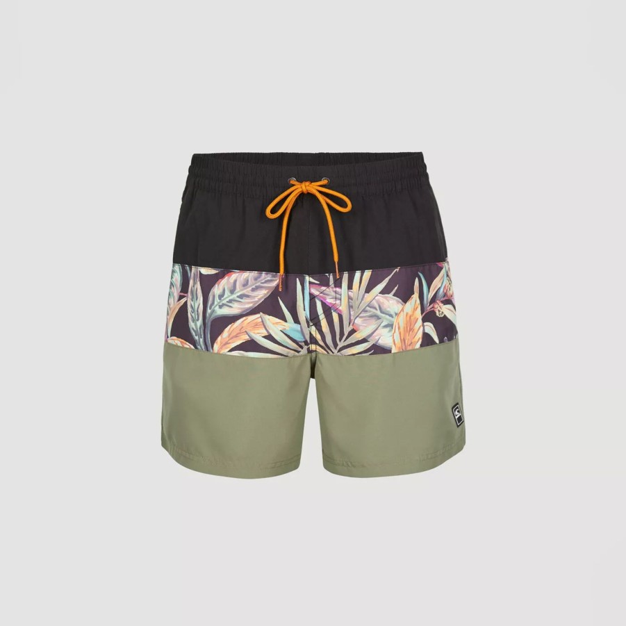 Szorty I Bokserki Kapielowe Meskie O'NEILL | Meskie Szorty O'Neill Cali Block 15'' Swim Shorts 2800072-39033 Wielokolorowy