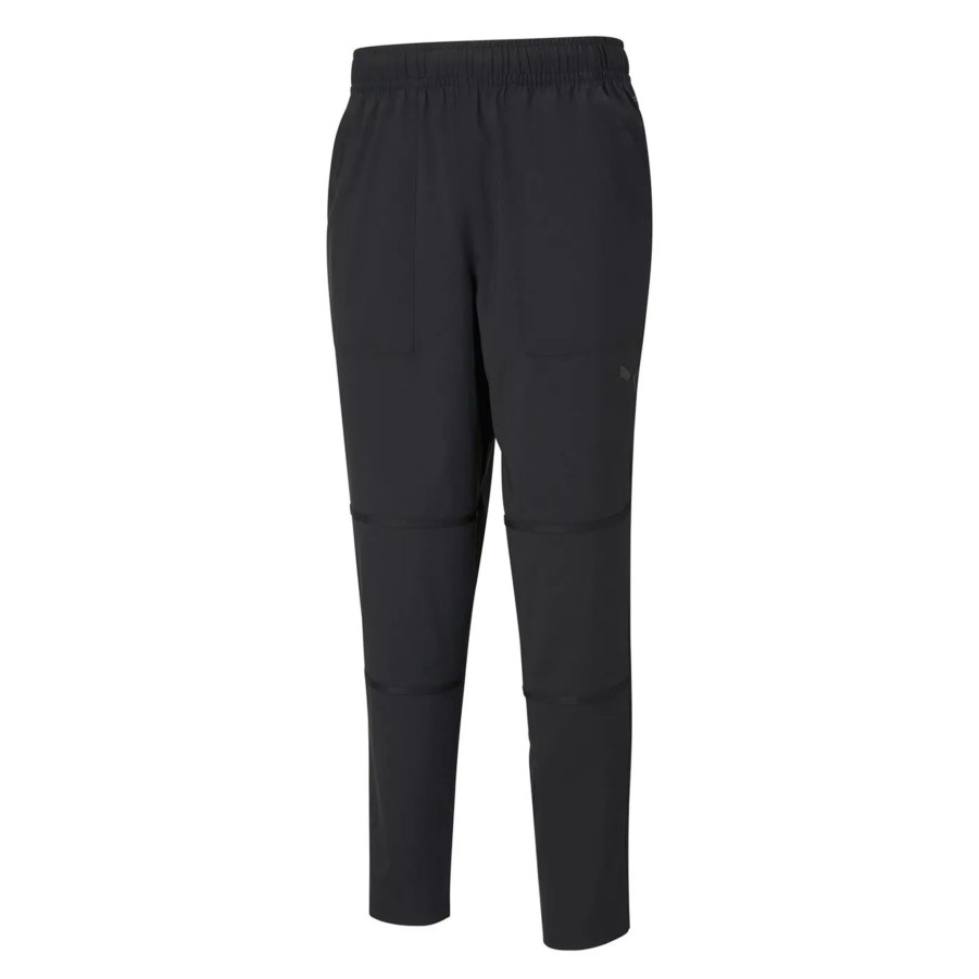 Spodnie Meskie PUMA | Meskie Spodnie Puma Train Vent Woven Pant Puma Black 52012201 Czarny