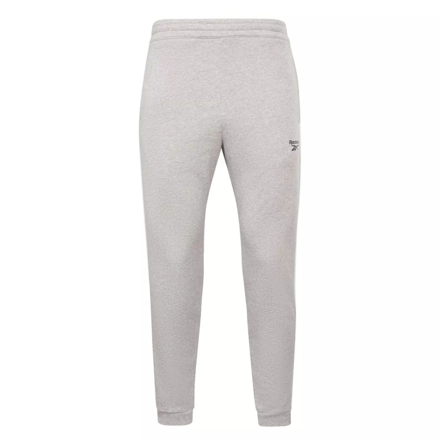 Spodnie Meskie REEBOK | Meskie Spodnie Reebok Wor Piping Jogger Ha9021 Szary