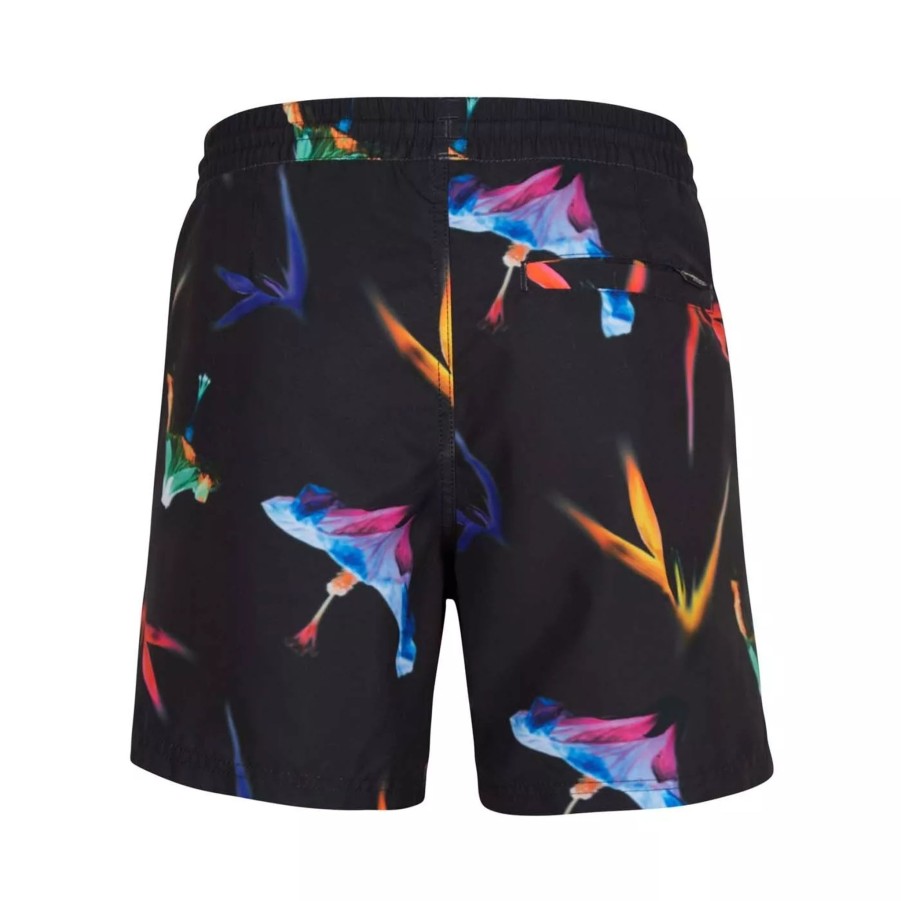 Szorty I Bokserki Kapielowe Meskie O'NEILL | Meskie Szorty O'Neill Floral Shorts 2800022-39014 Czarny