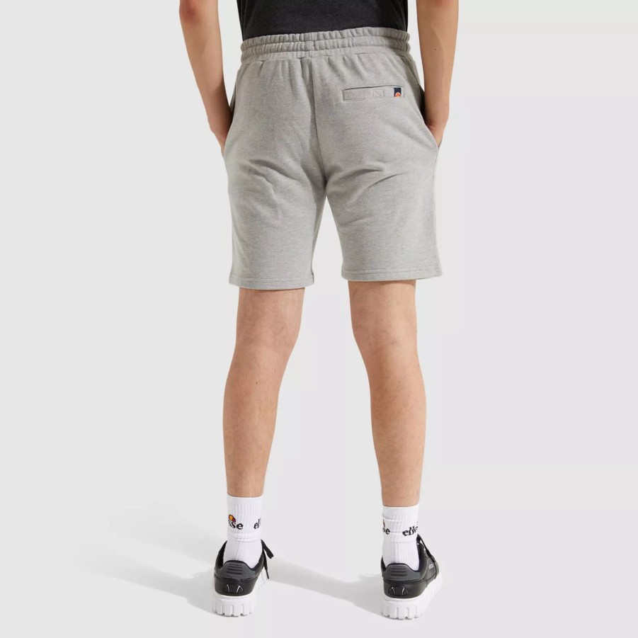 Krotkie Spodenki Meskie ELLESSE | Meskie Szorty Ellesse Silvan Fleece Short Shf09162-6-15742 Szary