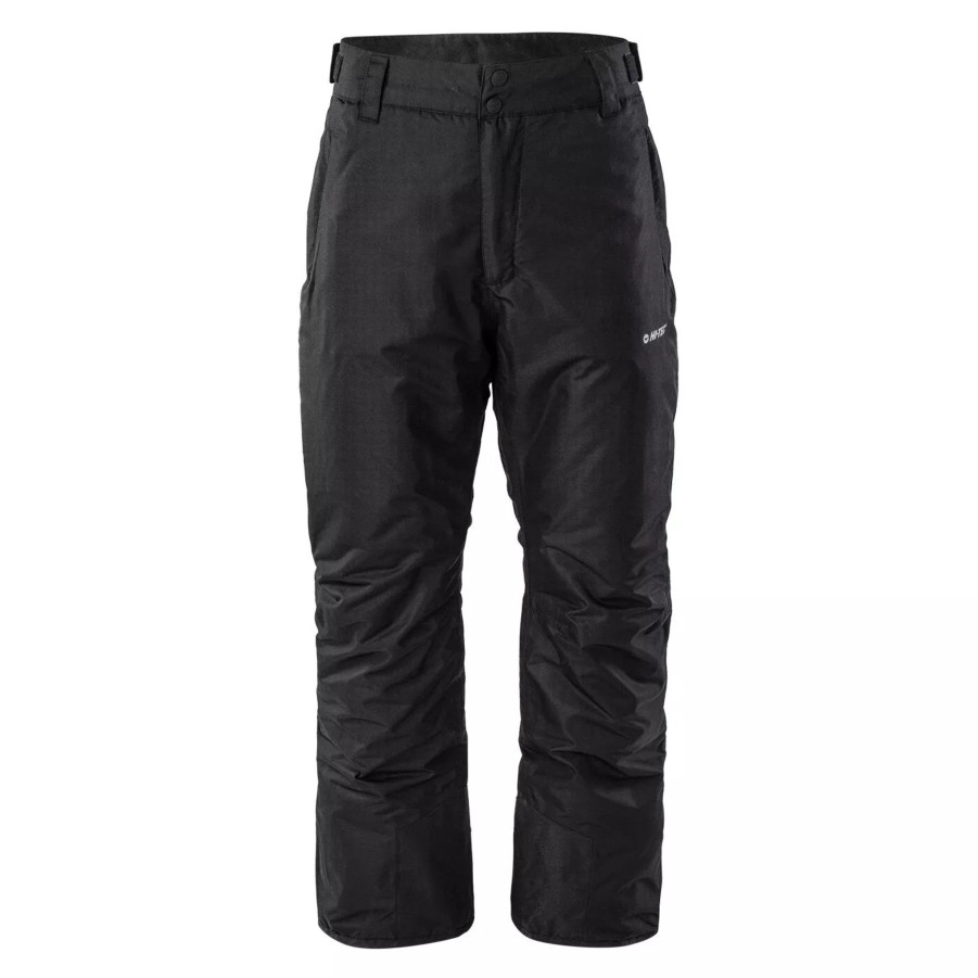 Spodnie Meskie HI-TEC | Meskie Spodnie Hi-Tec Miden 26531-Black Czarny