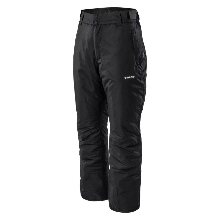 Spodnie Meskie HI-TEC | Meskie Spodnie Hi-Tec Miden 26531-Black Czarny