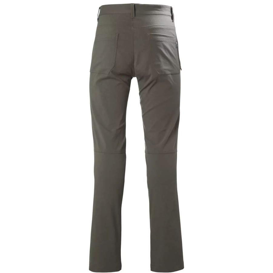 Spodnie Meskie HELLY HANSEN | Meskie Spodnie Helly Hansen Holmen 5 Pocket Pant 62897_482 Zielony