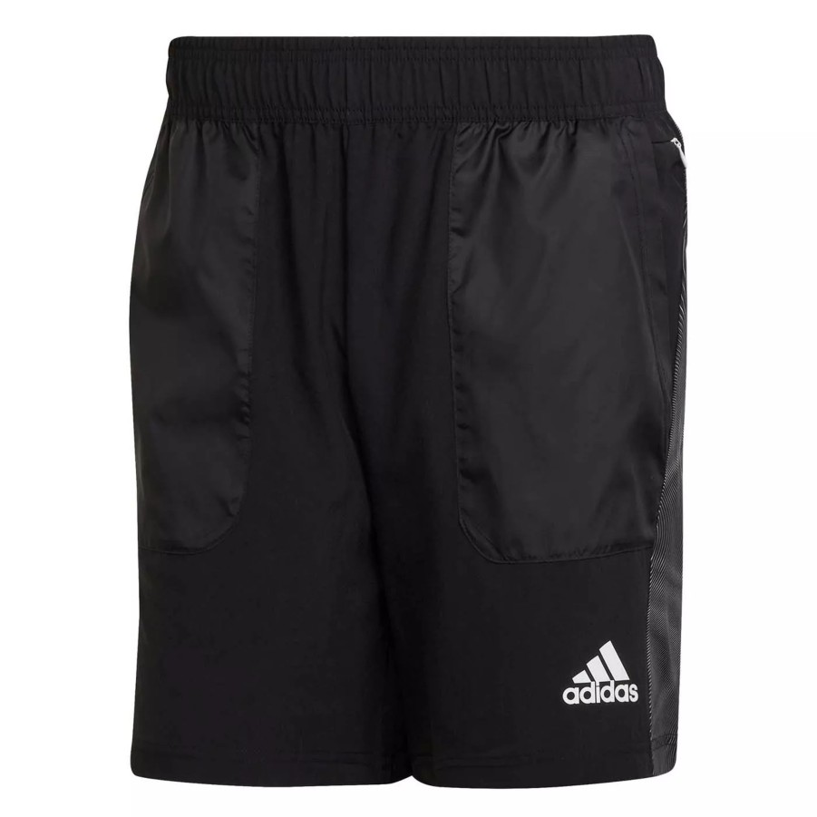 Krotkie Spodenki Meskie ADIDAS | Meskie Spodenki Adidas Season Sho Hd4339 Czarny