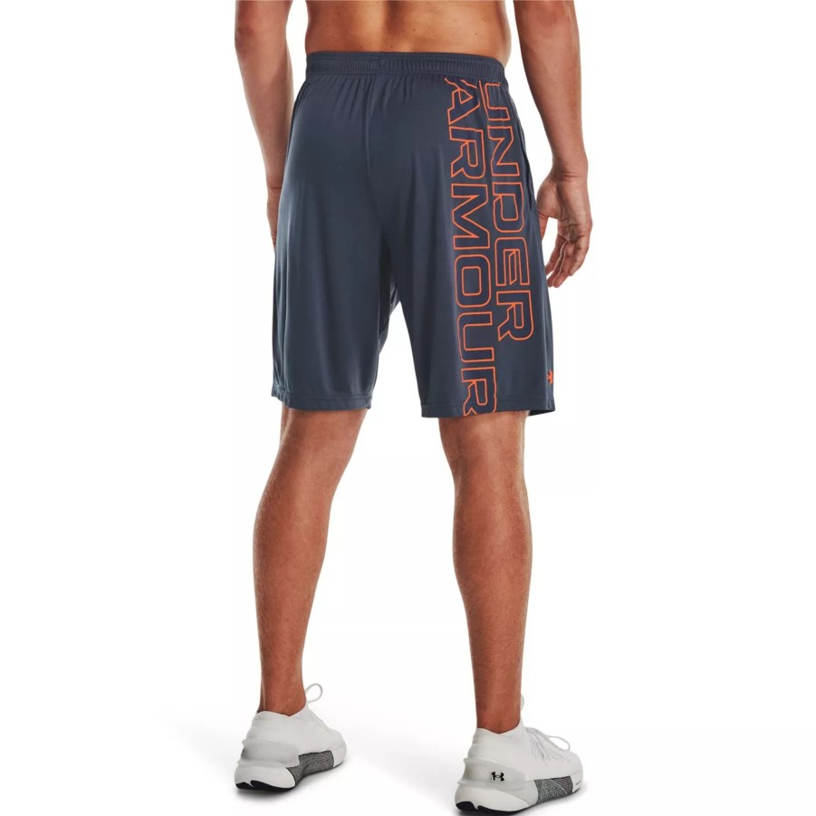 Krotkie Spodenki Meskie UNDER ARMOUR | Meskie Spodenki Under Armour Ua Tech Wm Graphic Short 1376943-044 Szary